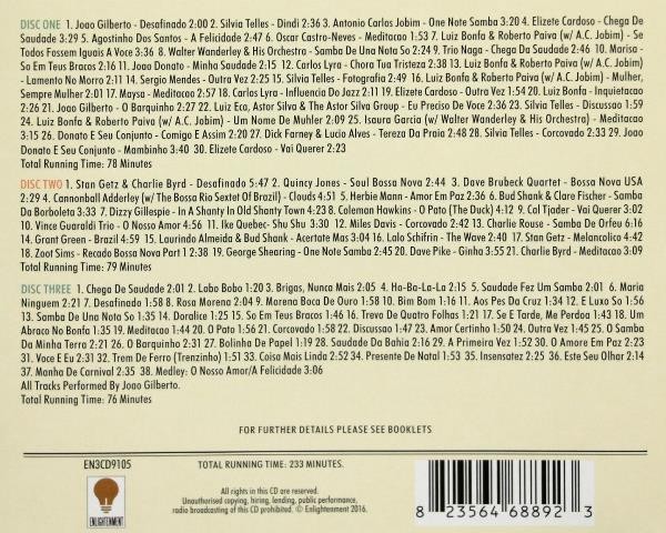 THE LITTLE BOX OF BOSSA NOVA - VARIOS  (BOX 3Cd)