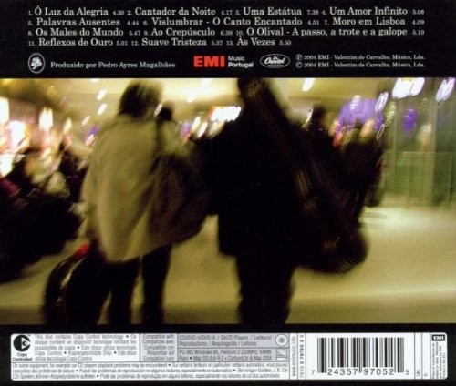 MADREDEUS - UM AMOR INFINITA (Lisboa 2004)   (CD)