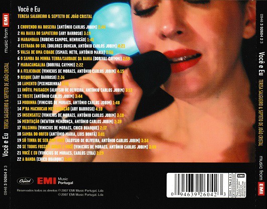 Teresa Salgueiro, Septeto de Joao Cristal - Você e Eu  (Cd)