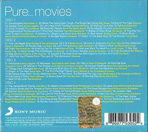 PURE...MOVIES - VARIOS  (4Cd)