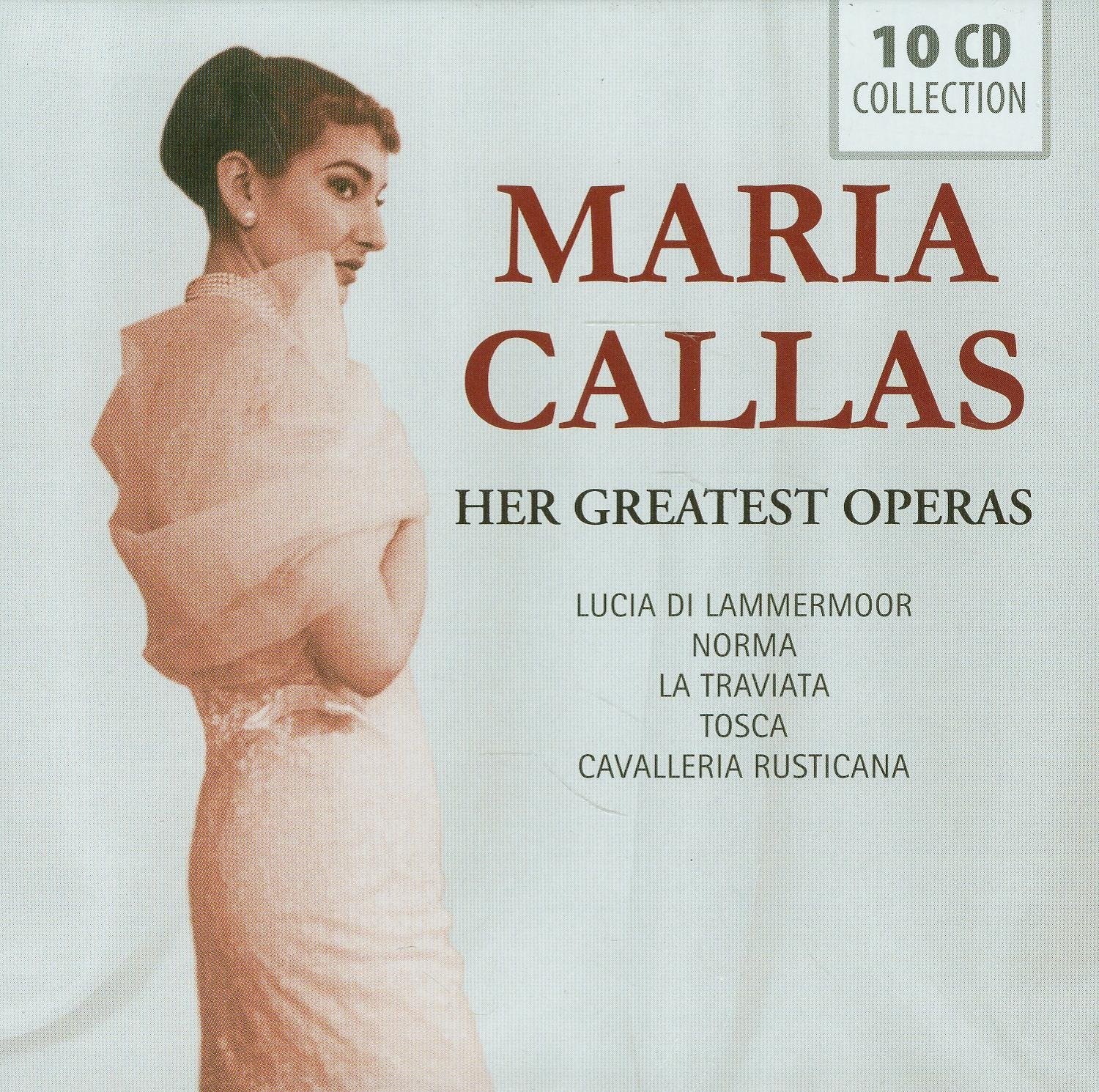 MARIA CALLAS - HER GREATEST OPERA  (BOX 10 Cd)