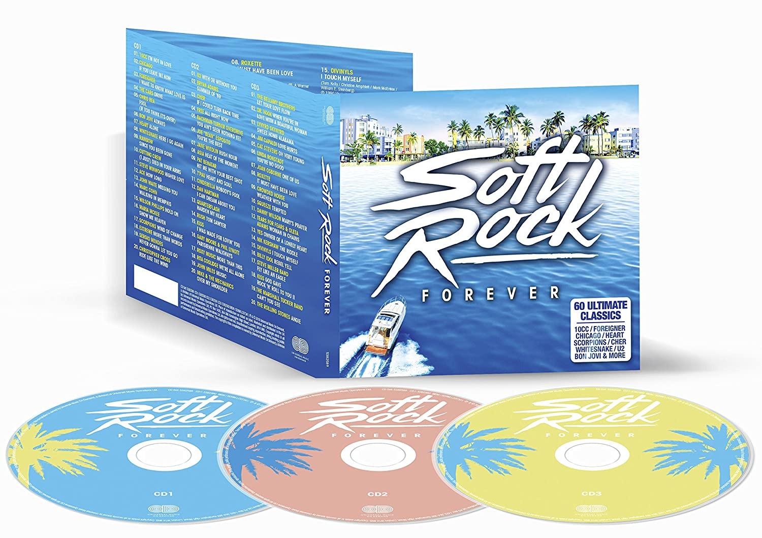 SOFT ROCK FOREVER - VARIOS  (3Cd)
