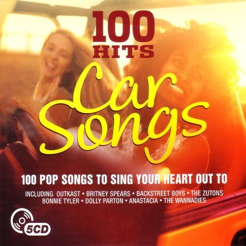 100 HITS - CAR SONGS  (5Cd)