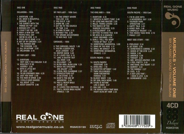 MUSICALS VOL.1 - VARIOS  (4Cd)