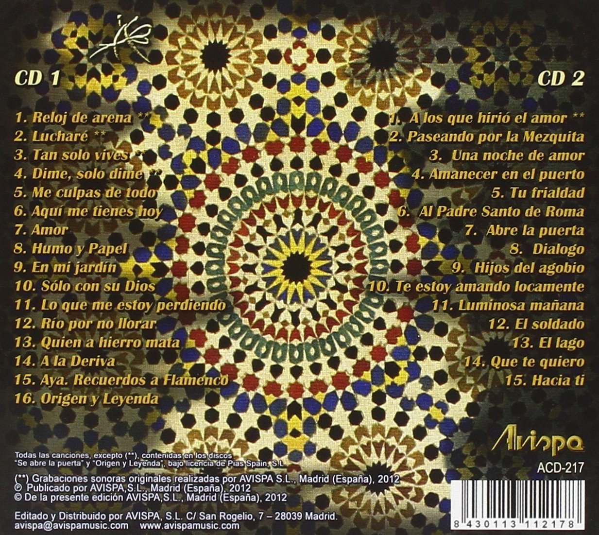 MEDINA AZAHARA - MARCANDO EL TIEMPO  (2Cd)