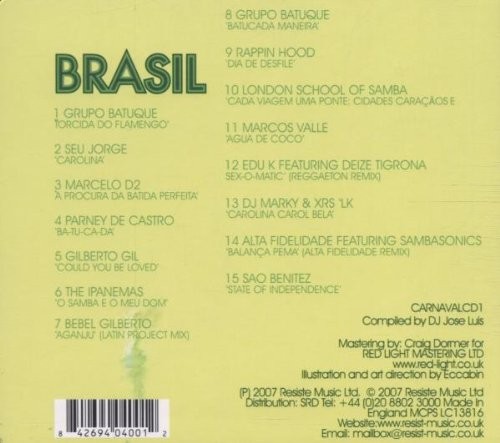 Brasil Carnaval - Varios  (Cd)