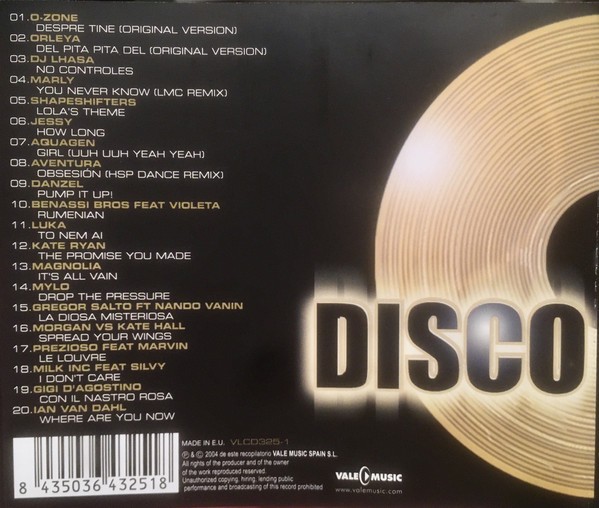 DISCO DE ORO 2004 - VARIOS  (Cd)