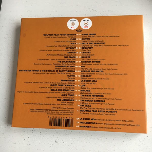 100% Sinnamon - Varios  (Cd+Dvd)