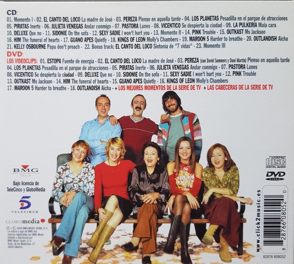 7 Vidas (Digipack + Dvd) - Varios (Cd+Dvd)