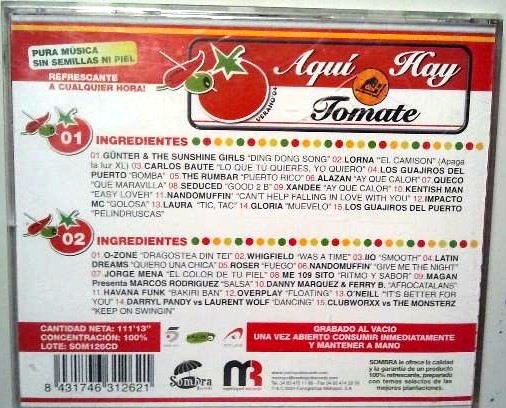 AQUI HAY TOMATE VERANO 2004 - VARIOS  (2Cd)