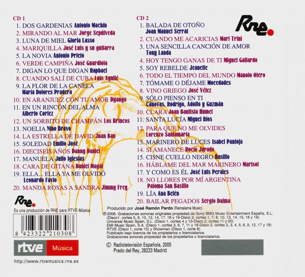 La Cancion Melodica Una Historia del Pop y del Rock en España   (2cd)