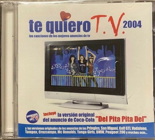 TE QUIERO TV 2004 - VARIOS  (Cd)