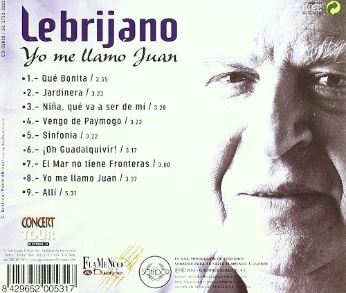 LEBRIJANO - YO ME LLAMO JUAN  (Cd)