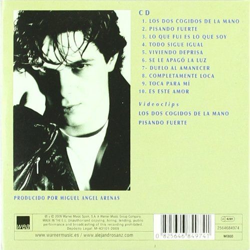 ALEJANDRO SANZ - VIVIENDO DEPRISA (Reedicion) (Digipack)