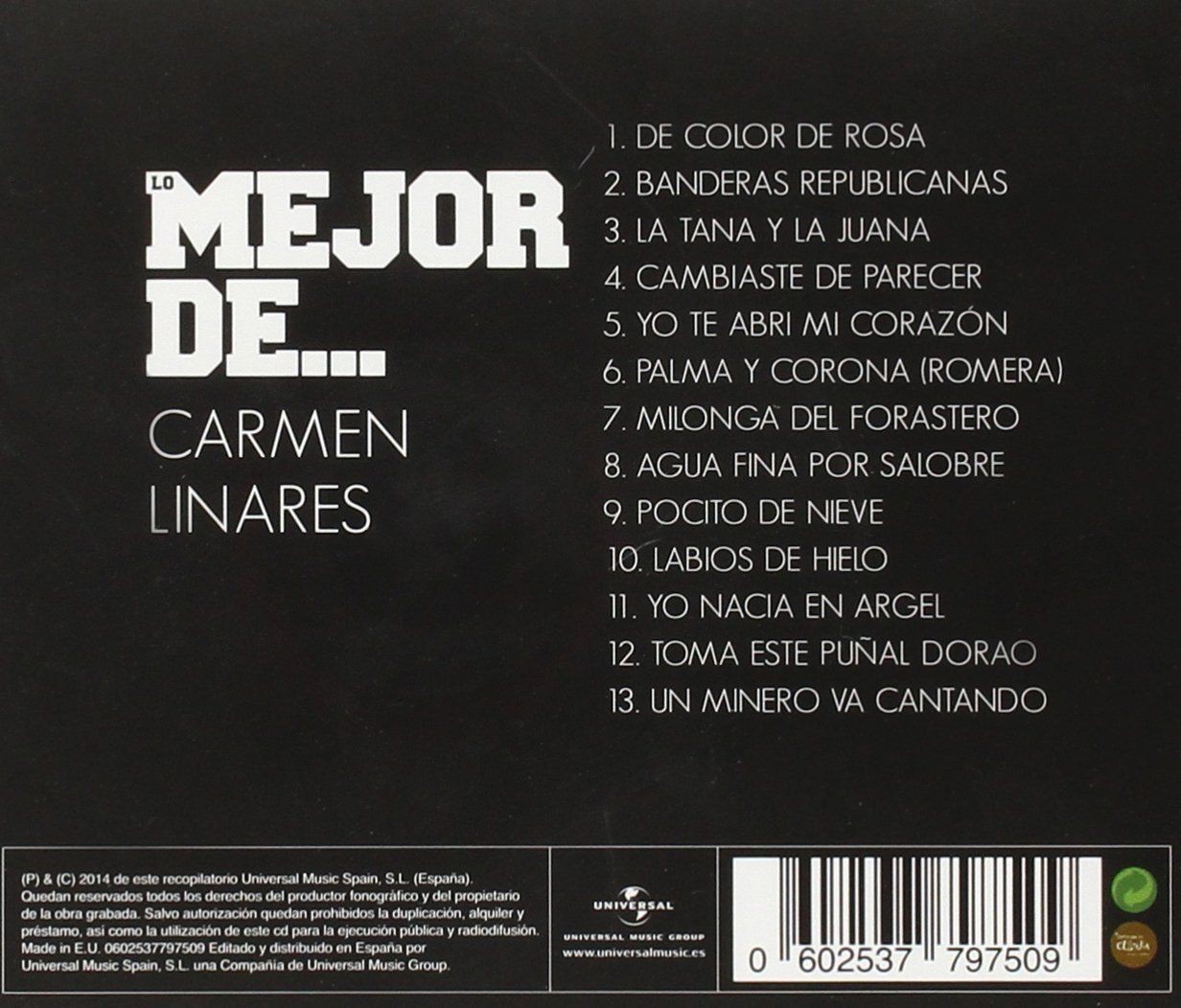 CARMEN LINARES - LO MEJOR DE  (Cd)