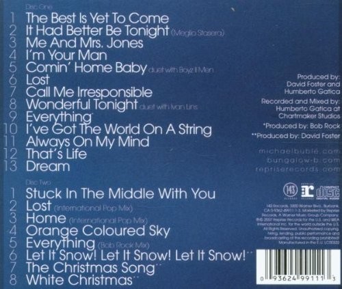 MICHAEL BUBLE - CALL ME IRRESPONSIBLE - TOUR EDITION  (2Cd)
