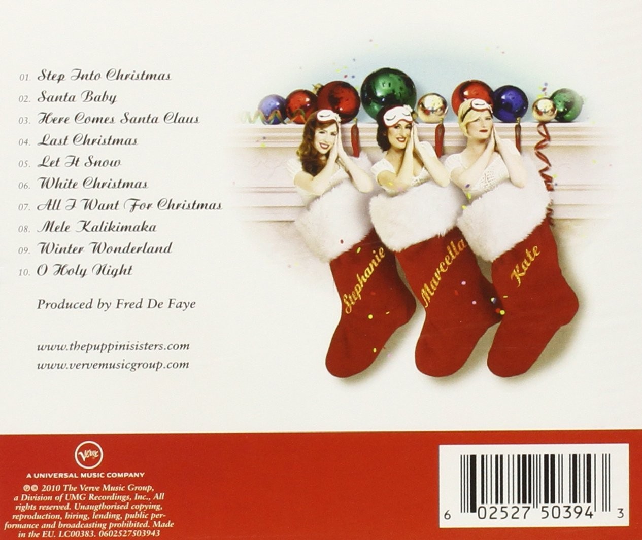 PUPPINI SISTERS - CHRISTMAS WITH THE PUPPINI SISTERS  (Cd)