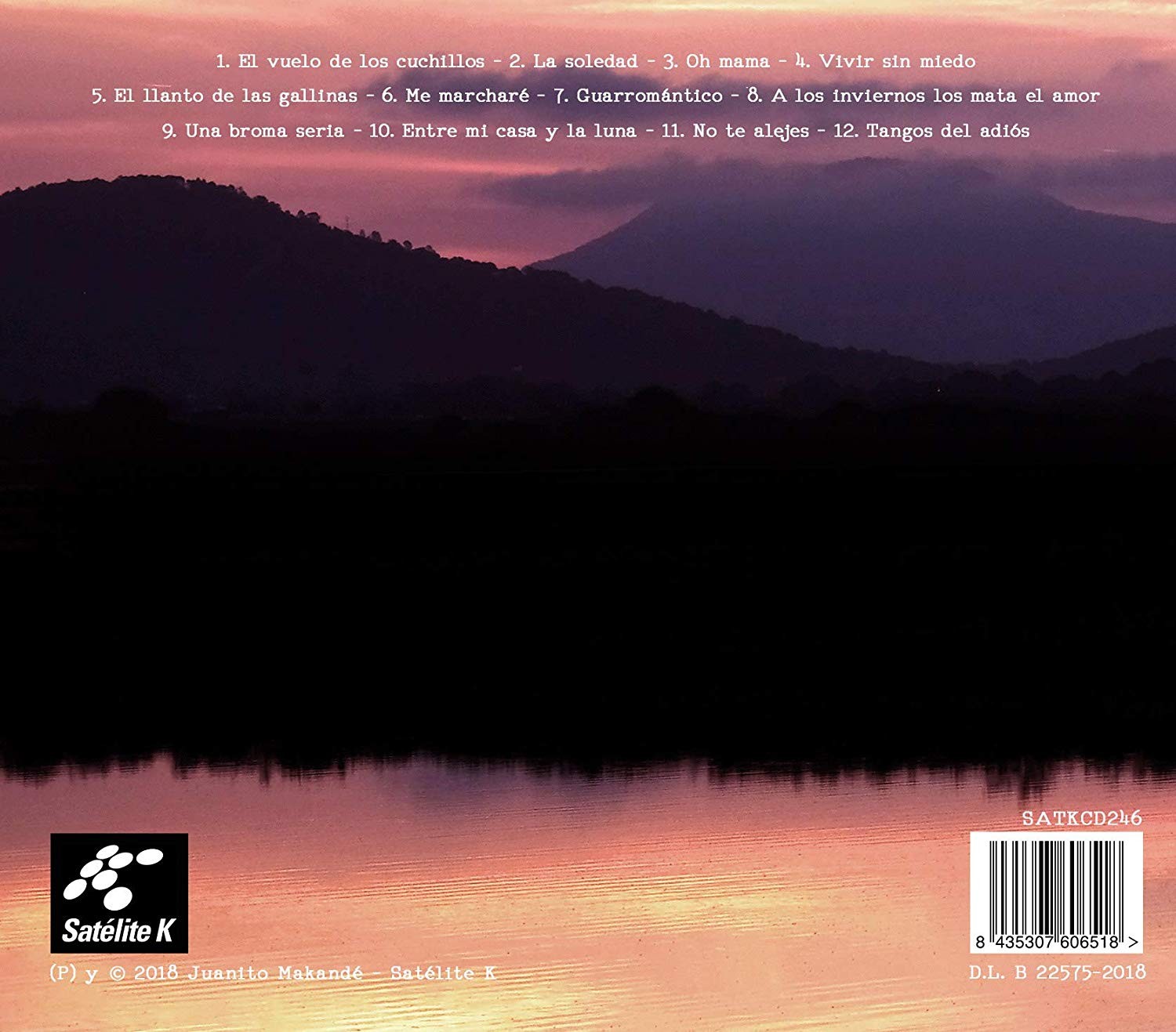 JUANITO MAKANDE - EL HABITANTE DE LA TARDE ROJA  (Cd)