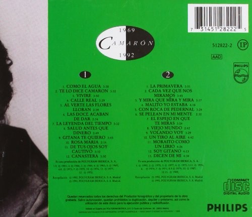 CAMARON DE LA ISLA - UNA LEYENDA FLAMENCA  (2cd)